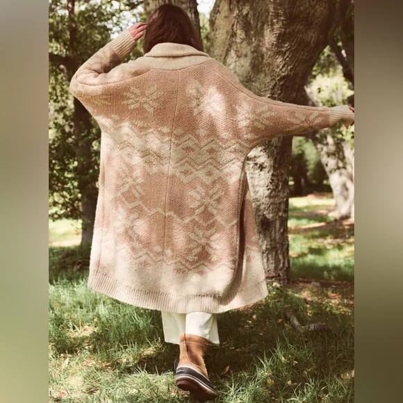 Cozy Tan Women's Sweater - Picture 2 of 10